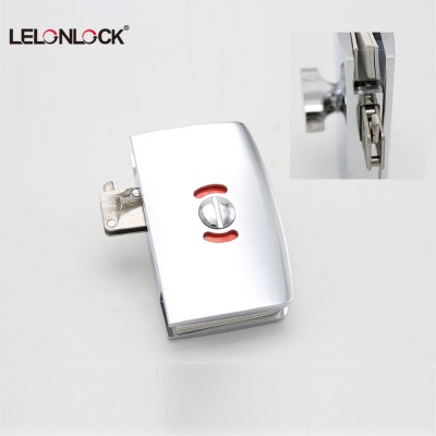 High quality brass material bathroom glass door lock with indicator