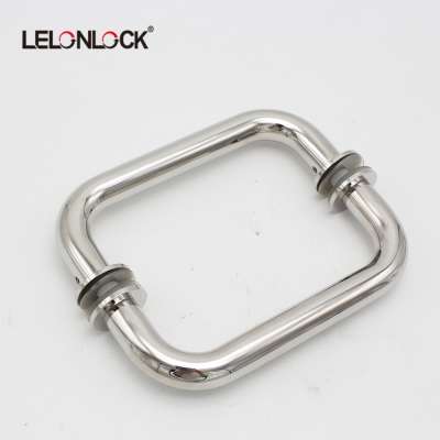 Sliding stainless steel 304 glass door shower room door handle