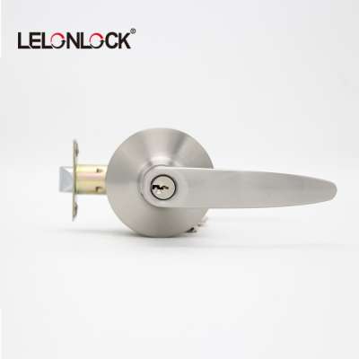 Smooth operation one bore Zinc alloy lever door lock