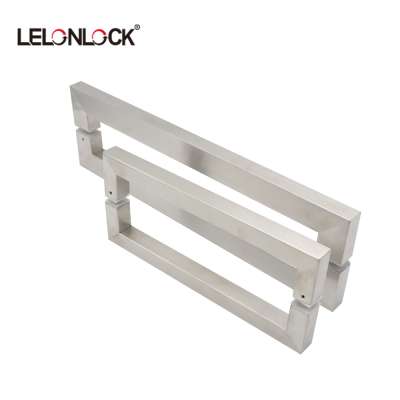 Rectangle  600/800 /1200 mm stainless steel door handle/pull entry/shower/glass exterior pull handle