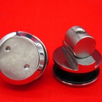 stainless steel wall to glass fixing sliding door fittings