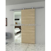 Sliding Wood Doors Interior With Stainless Steel FittingsDS-LP401