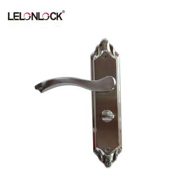 304 stainless steel grade lock for safes with plate with high security type door lock set /entery lock access