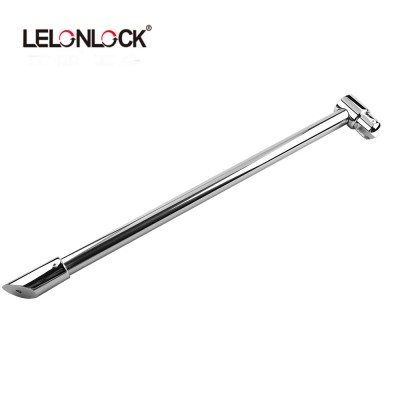 High quality stainless steel material shower glass swing door towel bar, shower rail