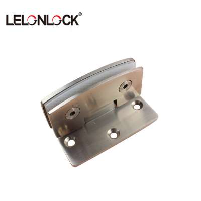 Wall Mount Full Back Plate Standard Hinge With 25 Degree Offset for Shower room Interior hinge