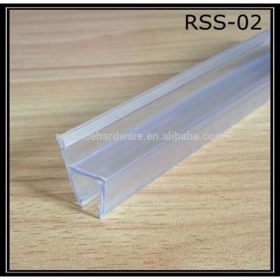 PVC material glass shower door water proof sealing strip, shower door wipe