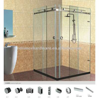 New Style Stainless Steel Sliding glass hardware fitting,glass fitting accessories,glass balustrade fitting