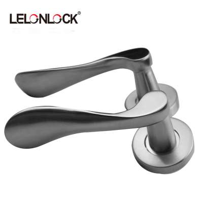 Made in China stainless steel door lock handle system with comfortable design