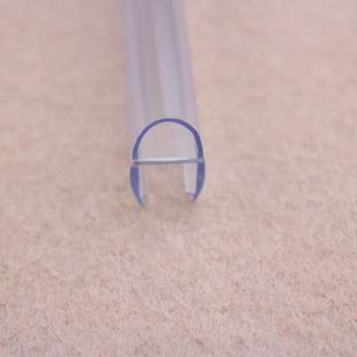 Shower PVC door sealing strip for 6~12 mm thickness glass