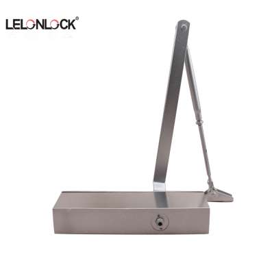 Without noisy type Aluminium heavy duty door closer with sliding arm automatic door close