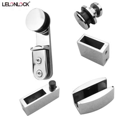 Anti Jump stainless steel Sliding Shower Door hardware