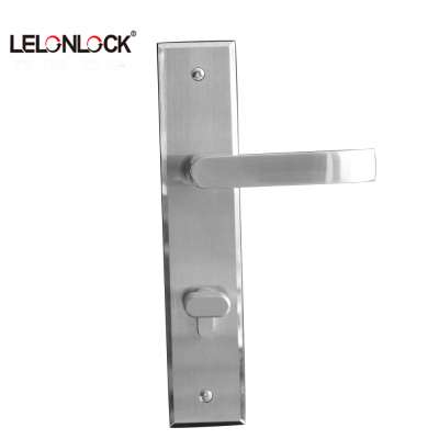 Stainless steel material entry lever handle door locks