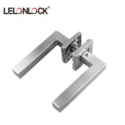 Made in China timber square line door handle lock,door lock type