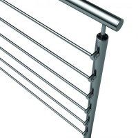 Stainless Steel Pipe Balustrade Hardware Railing Post